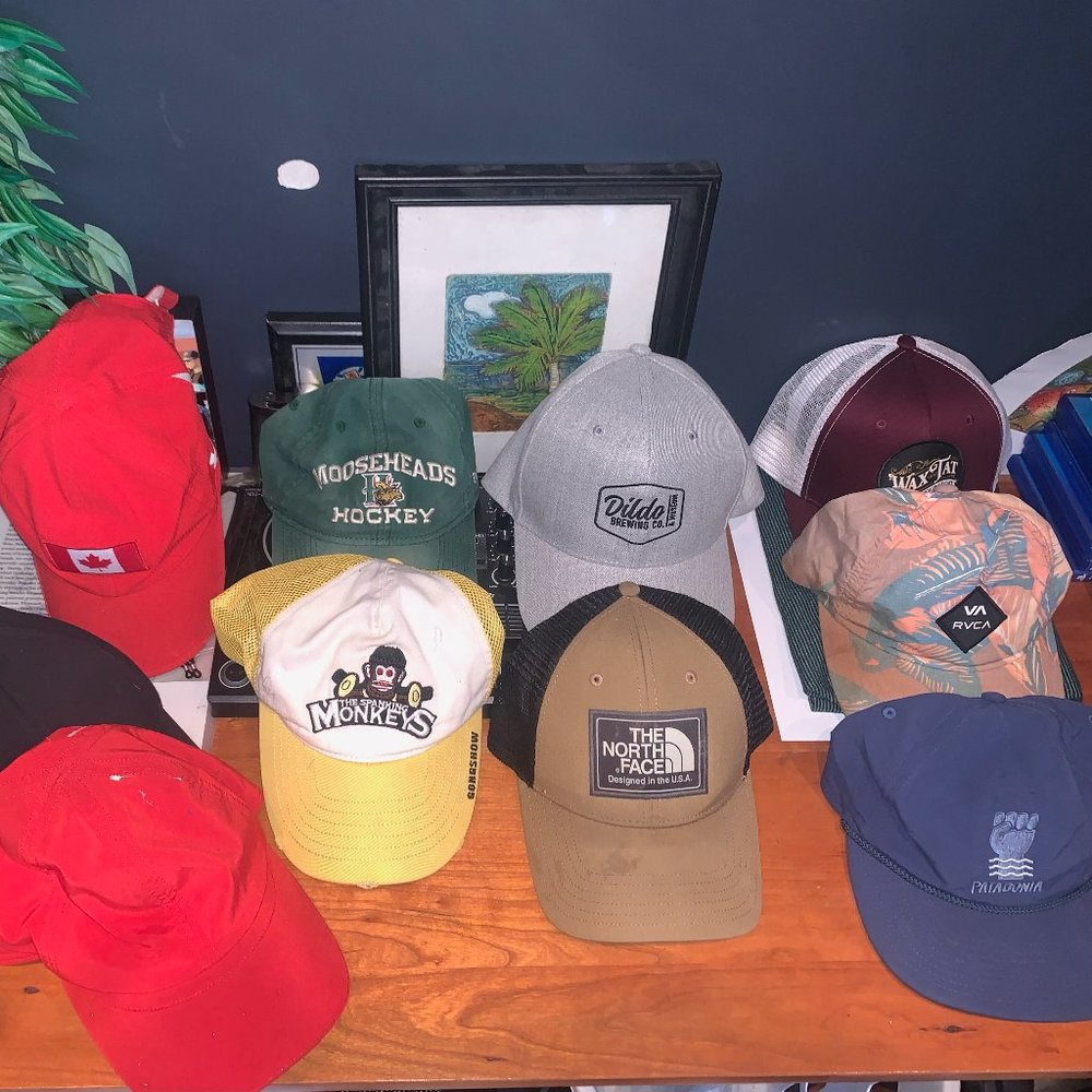MENS HAT BUNDLE - LULU, RVCA, NORTHFACE
